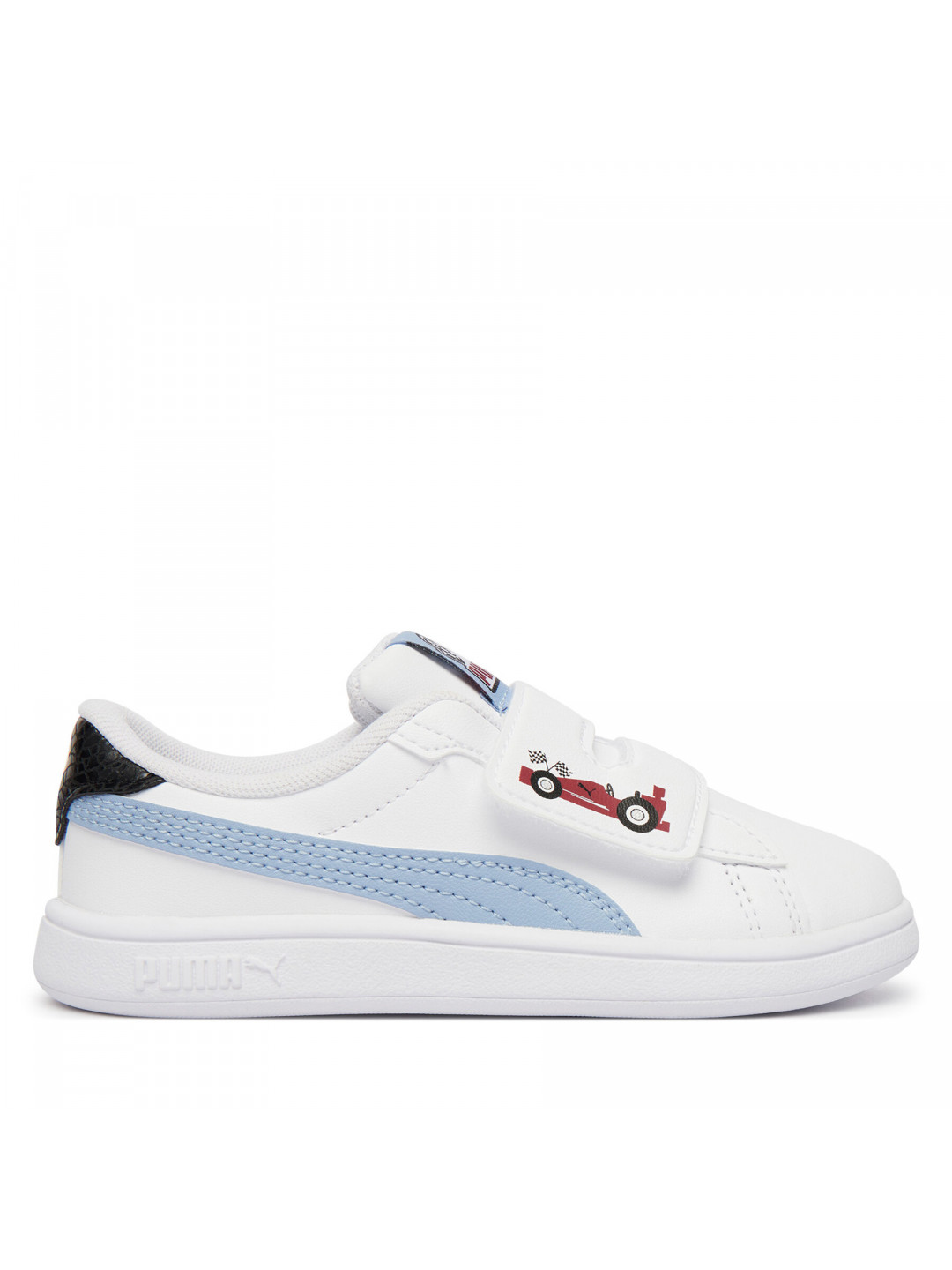 Sneakersy Puma Puma Smash 3 0 Racing Crew V 408386 01 Bílá